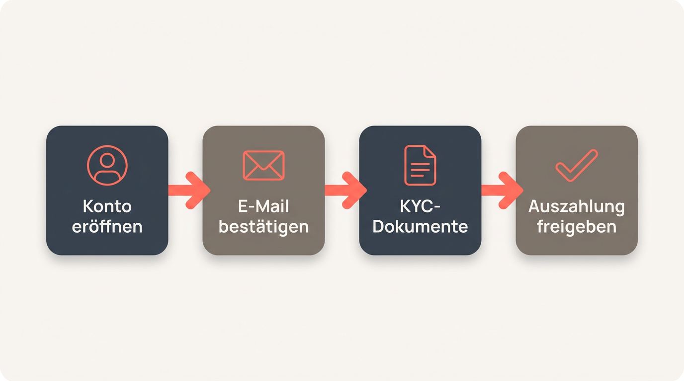 التسجيل والتحقق KYC في Sweetsino